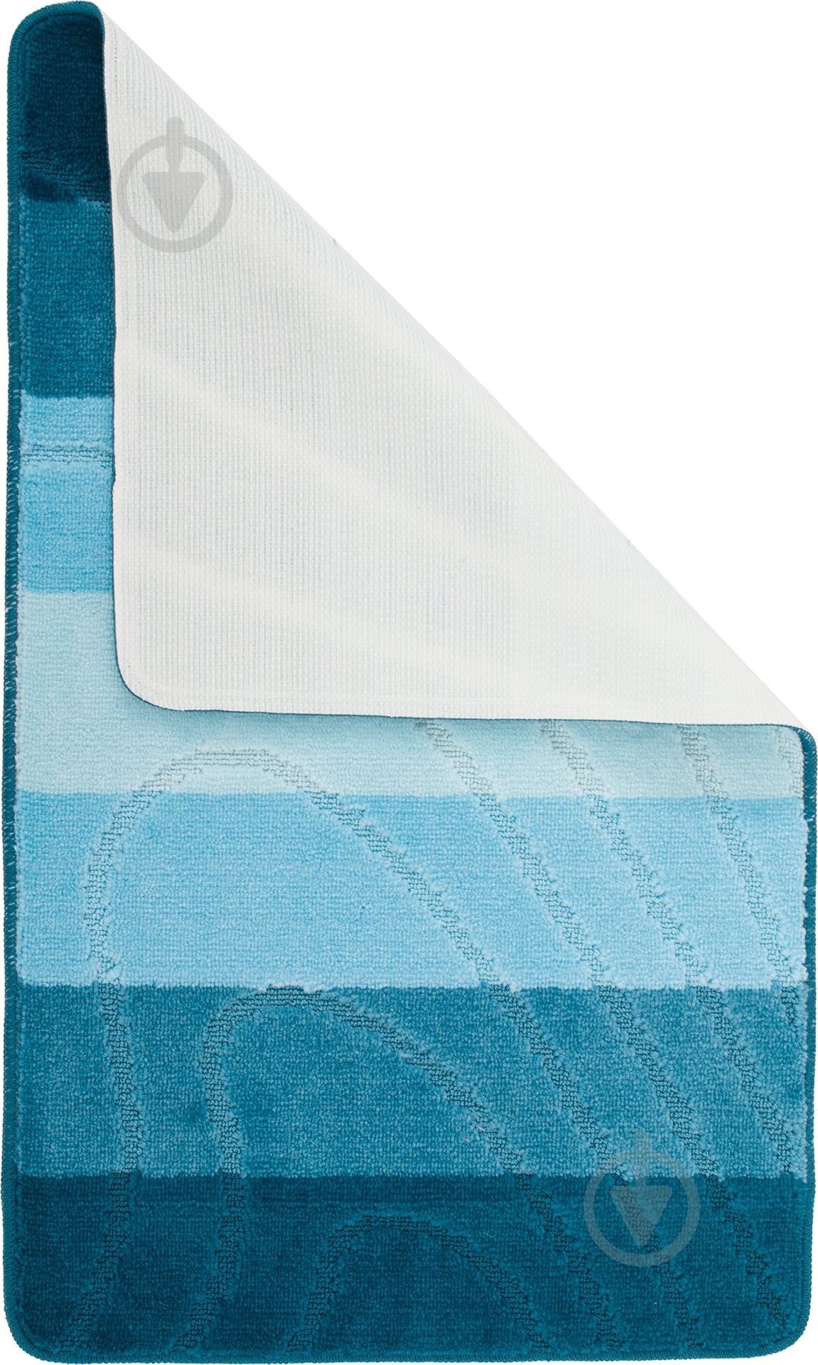 Набор ковриков Vonaldi Colorline Bari Aqua + штора для душа - фото 2