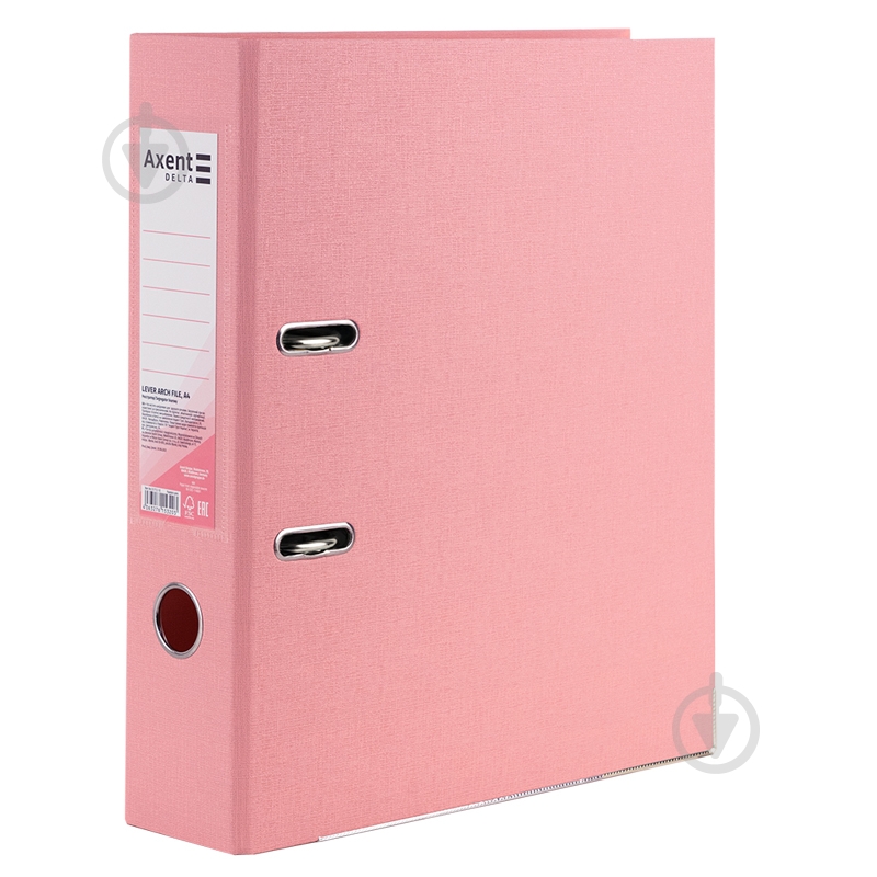 Папка-реєстратор Pastelini рожева Axent D1712-10C - фото 1 Папка-реєстратор Pastelini рожева Axent D1712-10C - фото 1