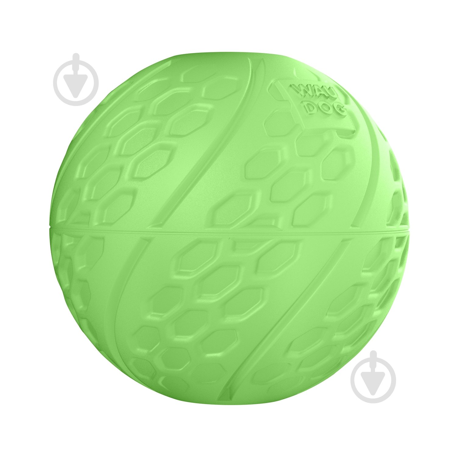 М’ячик світлонакопичувальний WAUDOG Fun з отвором для смаколиків 7 см - фото 2