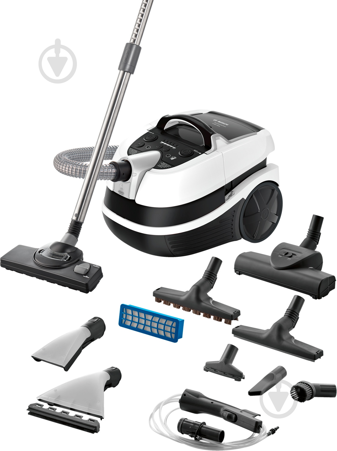 Пылесос моющий Bosch BWD421PRO black/white - фото 3
