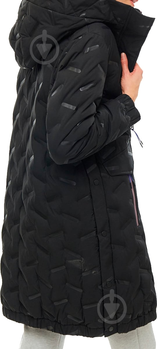 Пуховик женский EA7 WOVEN DOWN JACKET 6GTK08-TNU5Z-1200 р.M черный - фото 2 Пуховик женский EA7 WOVEN DOWN JACKET 6GTK08-TNU5Z-1200 р.M черный - фото 2