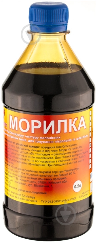 Морилка Химекспрес спиртовая тик 0,5 л - фото 2