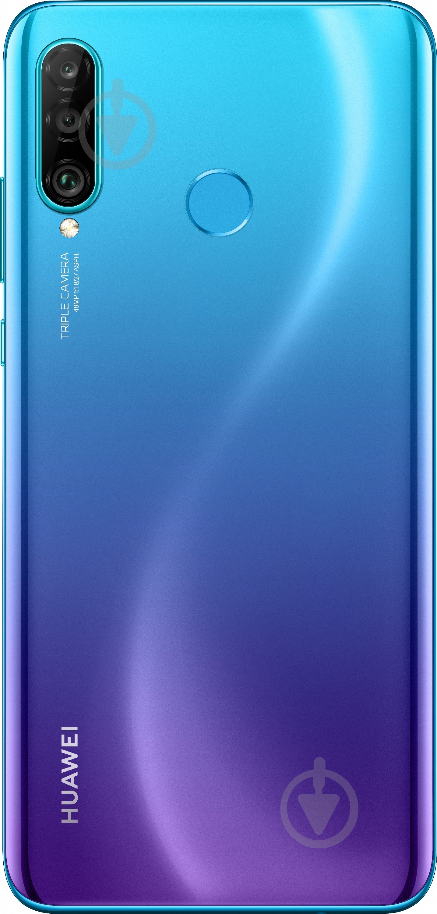 Смартфон Huawei P30 lite 4/128GB peacock blue (51093PUU) - фото 5
