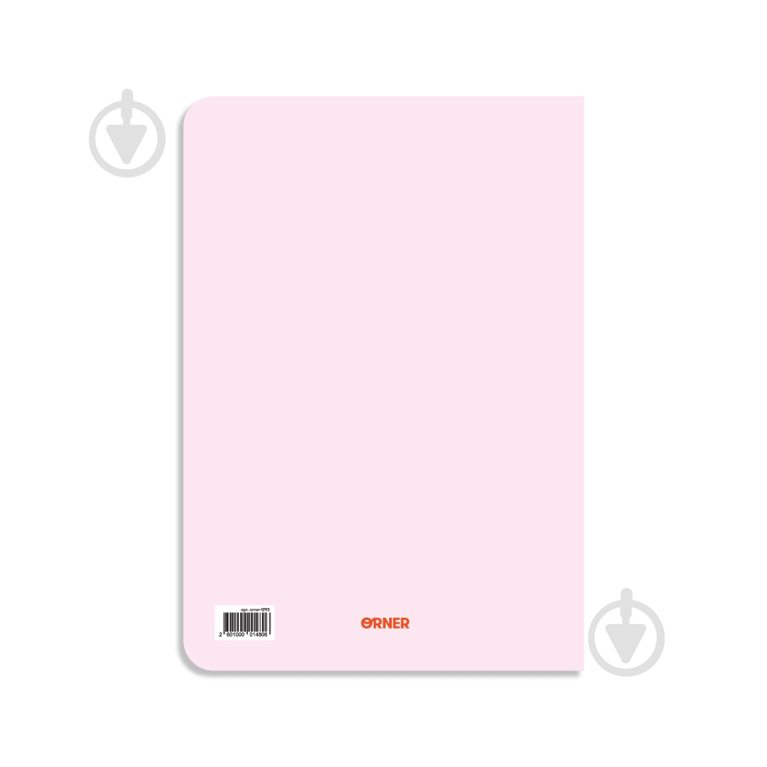 Блокнот SUPER DUPER розовый Orner - фото 4