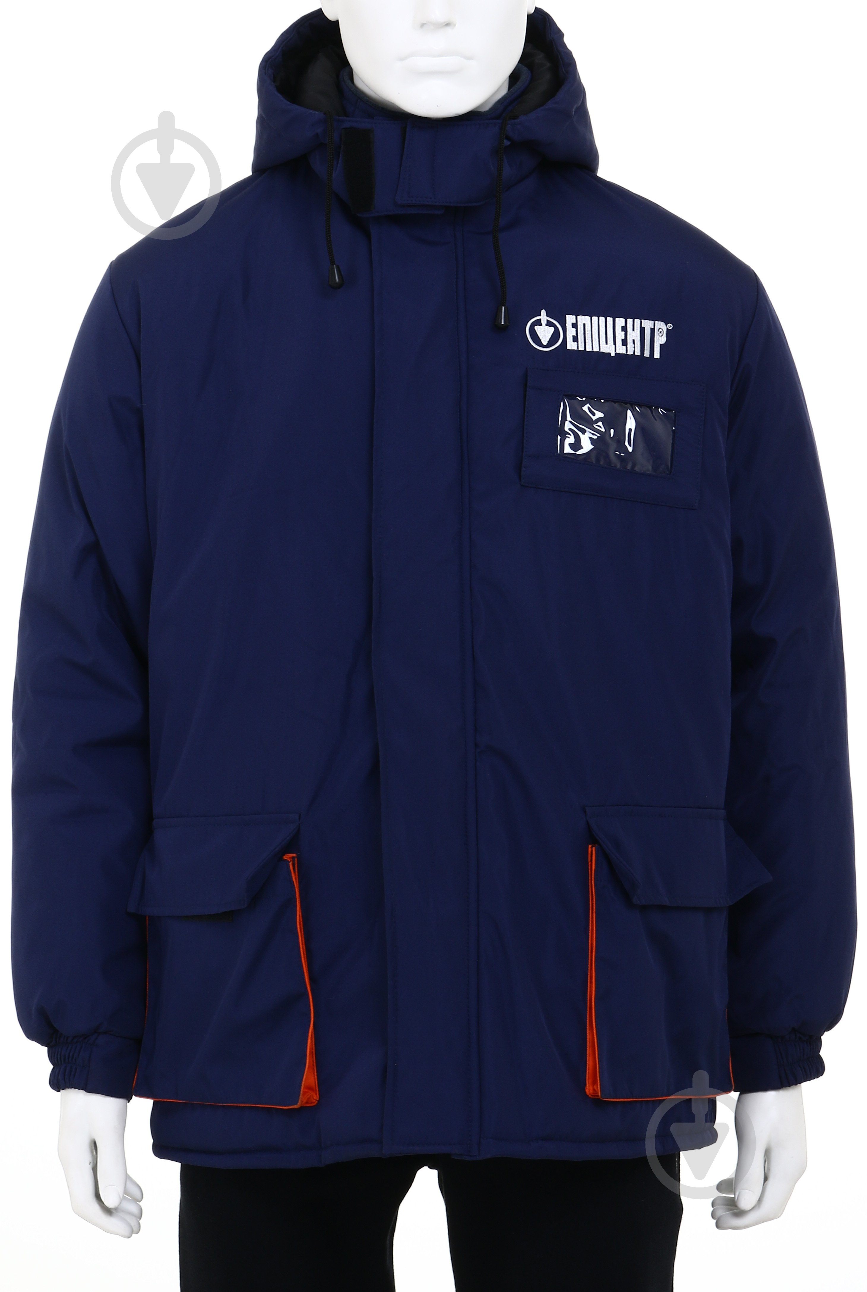 Куртка утеплена L синій - фото 1 Куртка утеплена L синій - фото 1