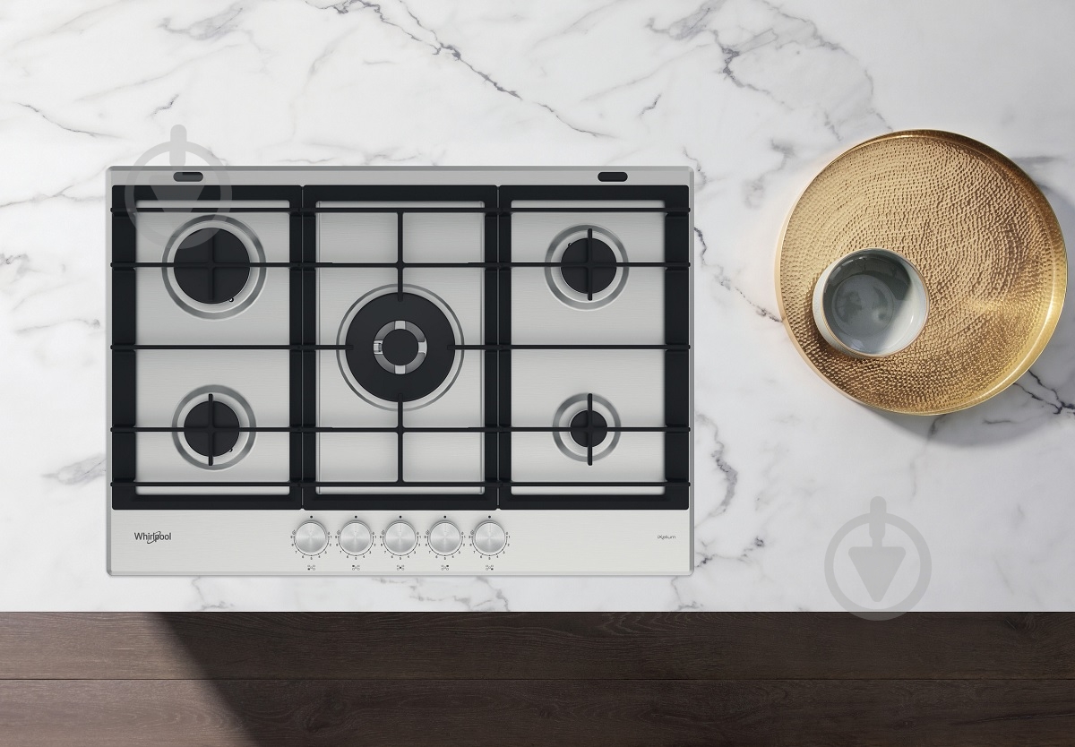 Варочная поверхность газовая Whirlpool GMWL 728/IXL - фото 4