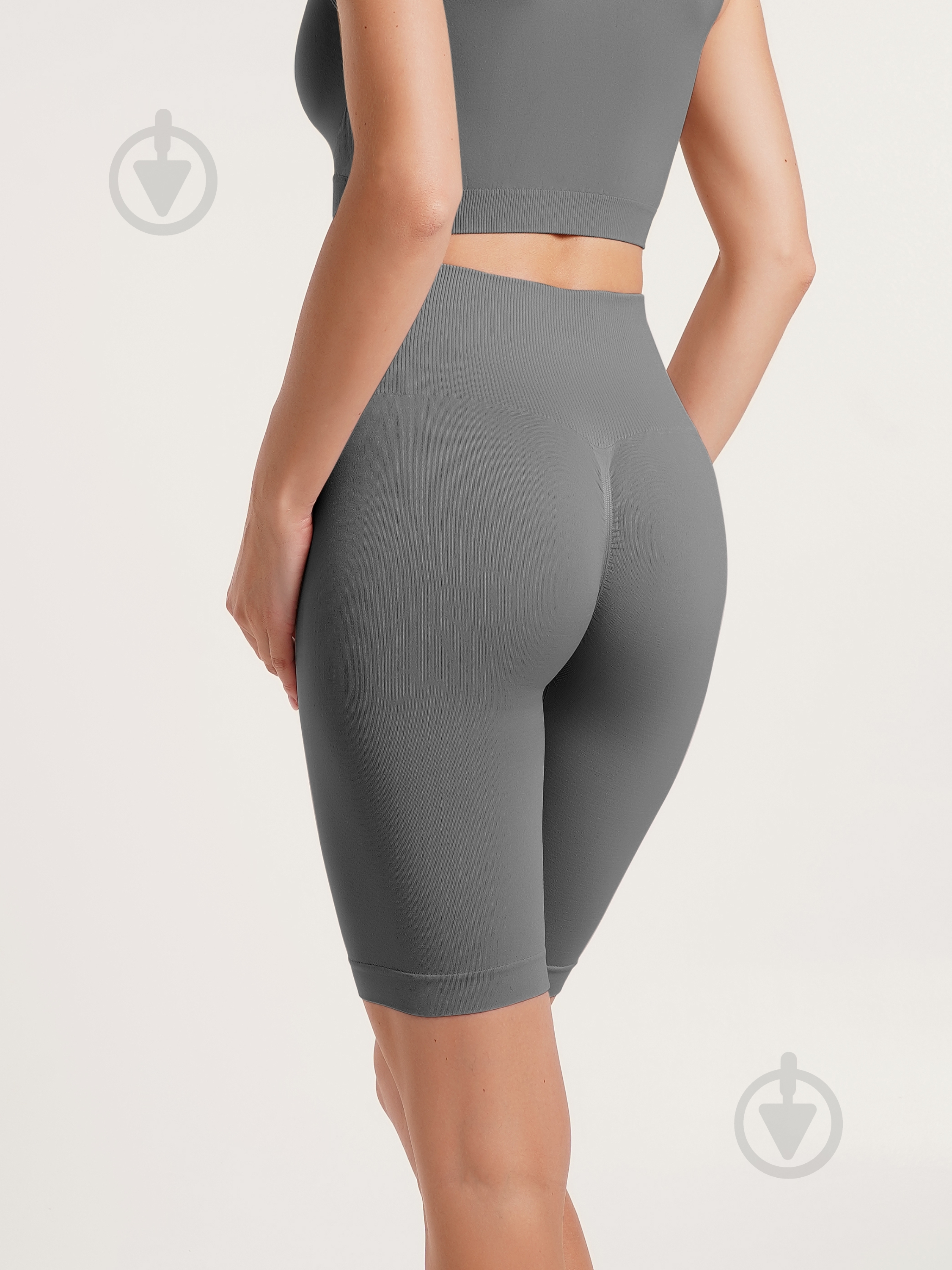 Велосипедки Giulia TRACKS SHAPE р. S/M серый - фото 3