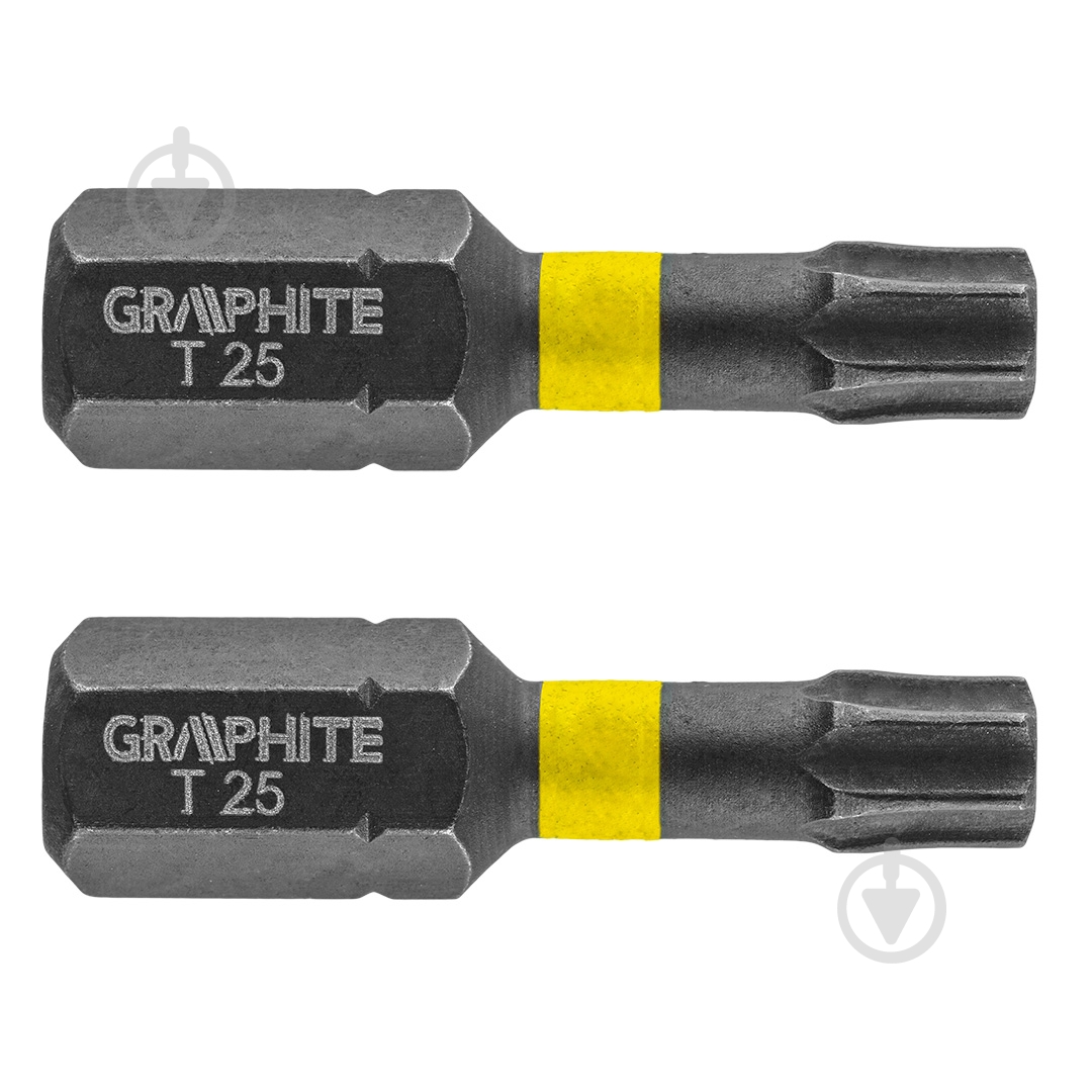 Бита GRAPHITE ТХ25 х 25 мм 2 шт. 56H514 - фото 1