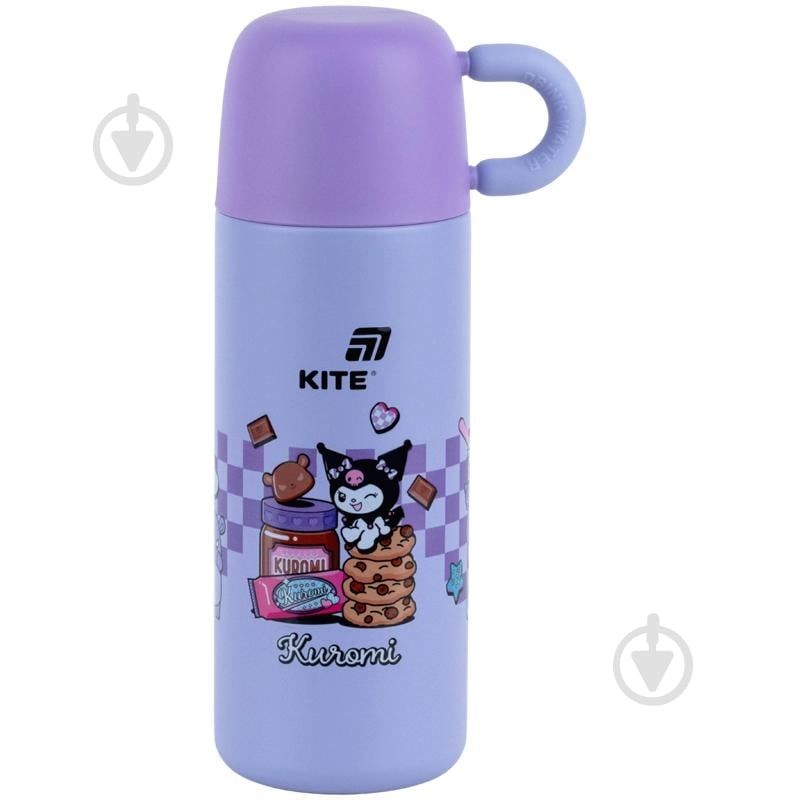 Термос KITE Kuromi 480 мл HK26-312 - фото 1 Термос KITE Kuromi 480 мл HK26-312 - фото 1