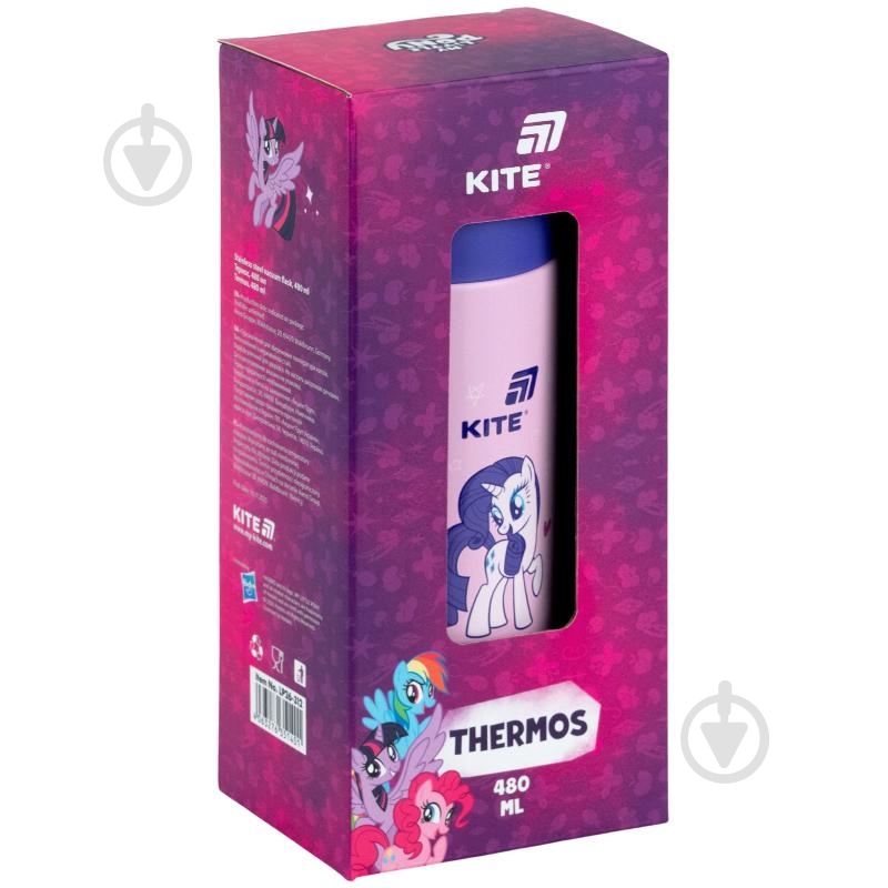 Термос KITE My Little Pony 480 мл LP26-312 LP - фото 5 Термос KITE My Little Pony 480 мл LP26-312 LP - фото 5