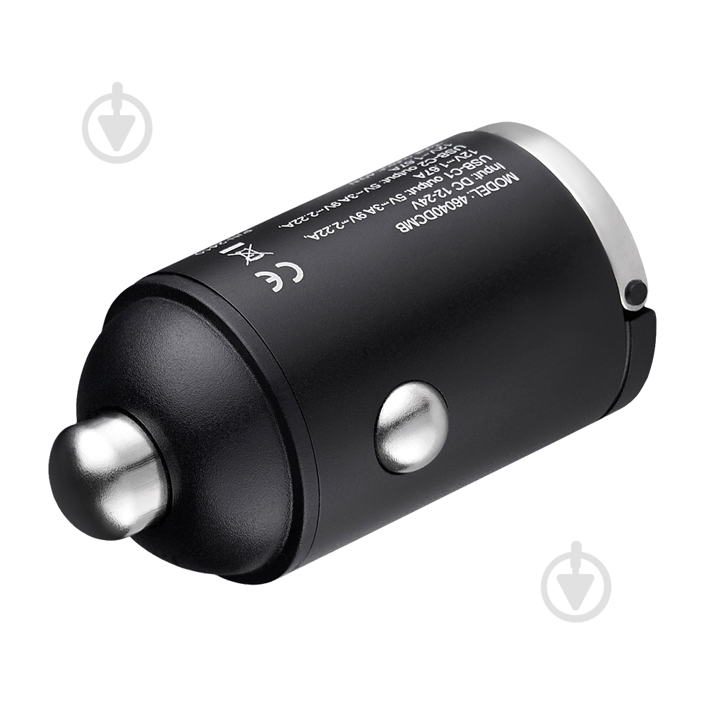 Зарядное устройство — адаптер прикуривателя-USB Brevia ePower NanoMetal 40W 2xUSB-C черный 46040DCMB - фото 2 Зарядное устройство — адаптер прикуривателя-USB Brevia ePower NanoMetal 40W 2xUSB-C черный 46040DCMB - фото 2