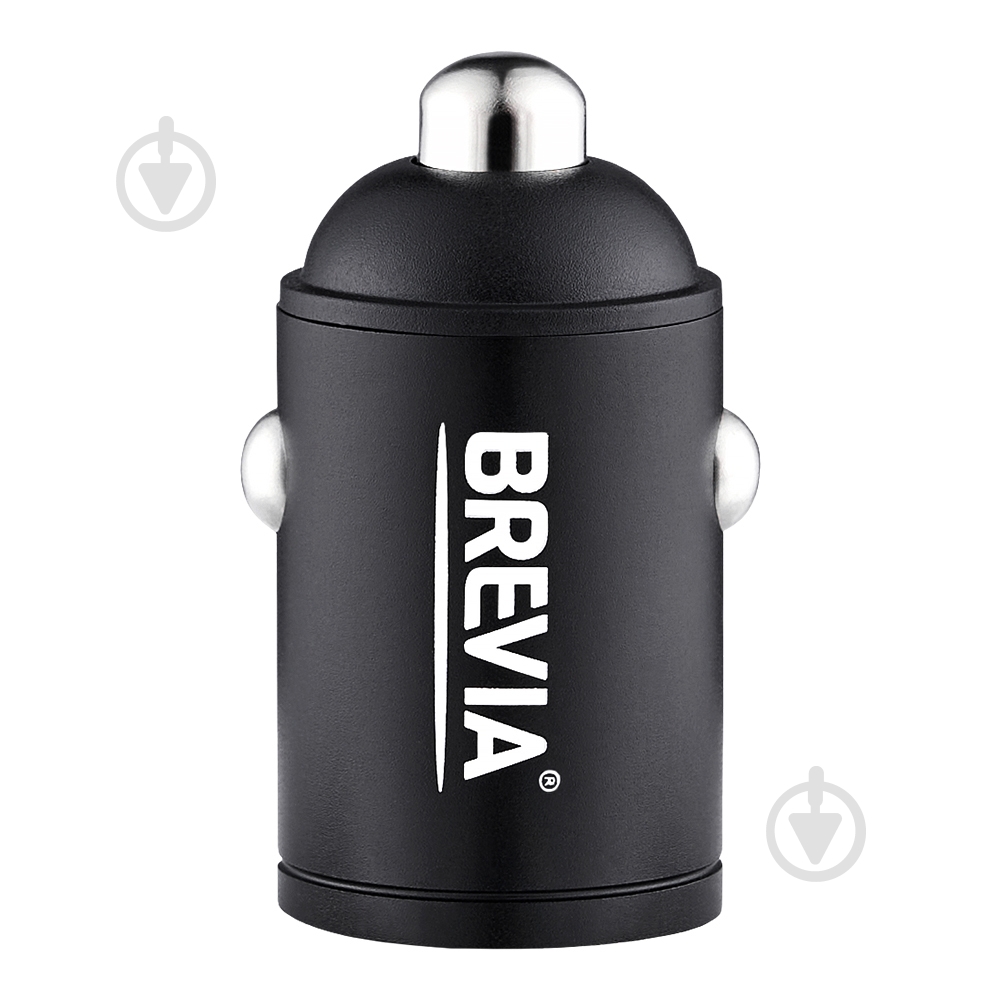 Зарядное устройство — адаптер прикуривателя-USB Brevia ePower NanoMetal 40W 2xUSB-C черный 46040DCMB - фото 3 Зарядное устройство — адаптер прикуривателя-USB Brevia ePower NanoMetal 40W 2xUSB-C черный 46040DCMB - фото 3