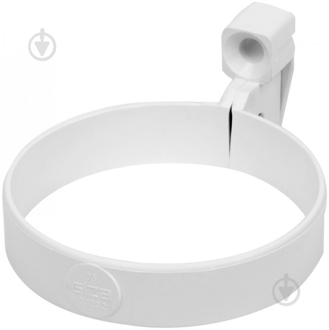 Хомут трубы RoofOK 85 мм белый - фото 1 Хомут трубы RoofOK 85 мм белый - фото 1