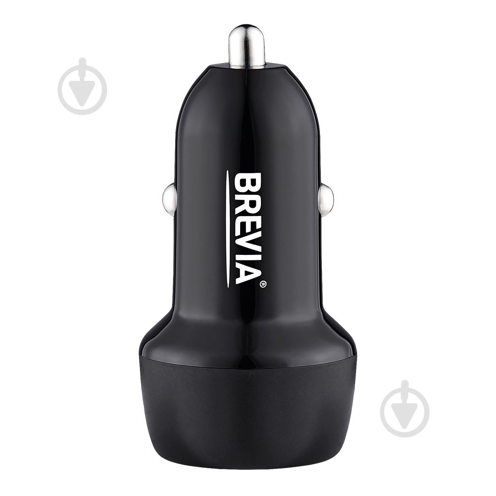 Зарядное устройство — адаптер прикуривателя-USB Brevia ePower SingleDrive 18W 1xUSB-A черный 46018UB - фото 2 Зарядное устройство — адаптер прикуривателя-USB Brevia ePower SingleDrive 18W 1xUSB-A черный 46018UB - фото 2