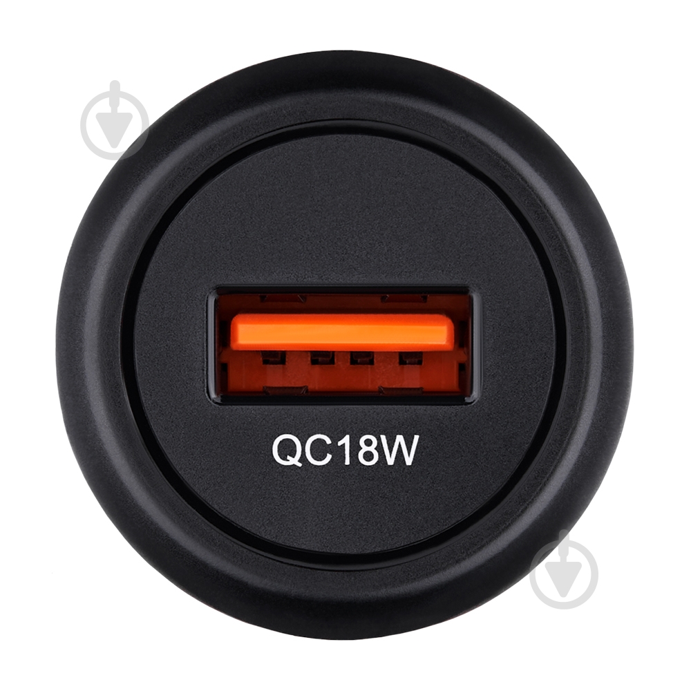 Зарядное устройство — адаптер прикуривателя-USB Brevia ePower SingleDrive 18W 1xUSB-A черный 46018UB - фото 3 Зарядное устройство — адаптер прикуривателя-USB Brevia ePower SingleDrive 18W 1xUSB-A черный 46018UB - фото 3