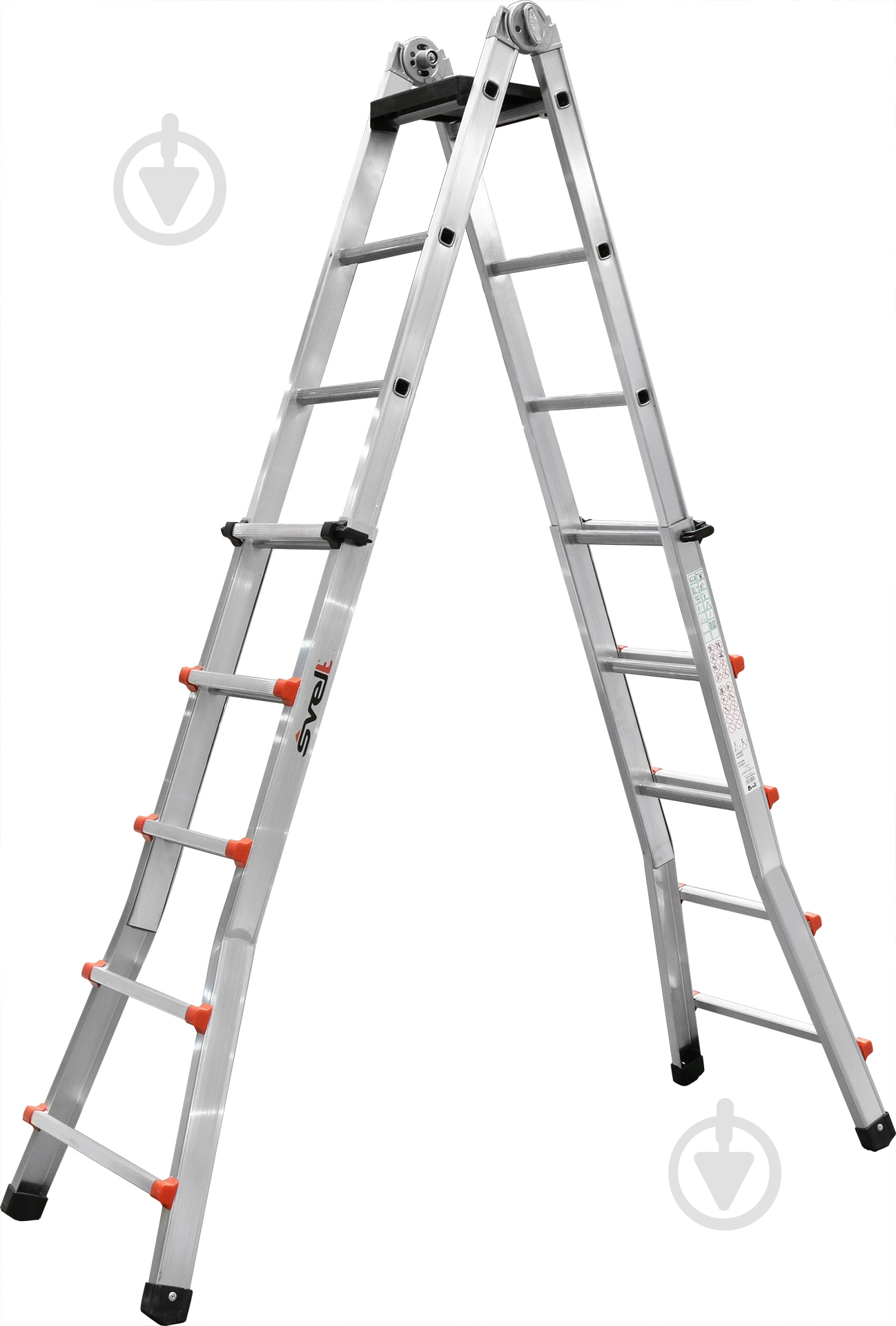 Лестница телескопическая SVELT SCALISSIMA 11+11 (SSCAL011R) - фото 2 Лестница телескопическая SVELT SCALISSIMA 11+11 (SSCAL011R) - фото 2