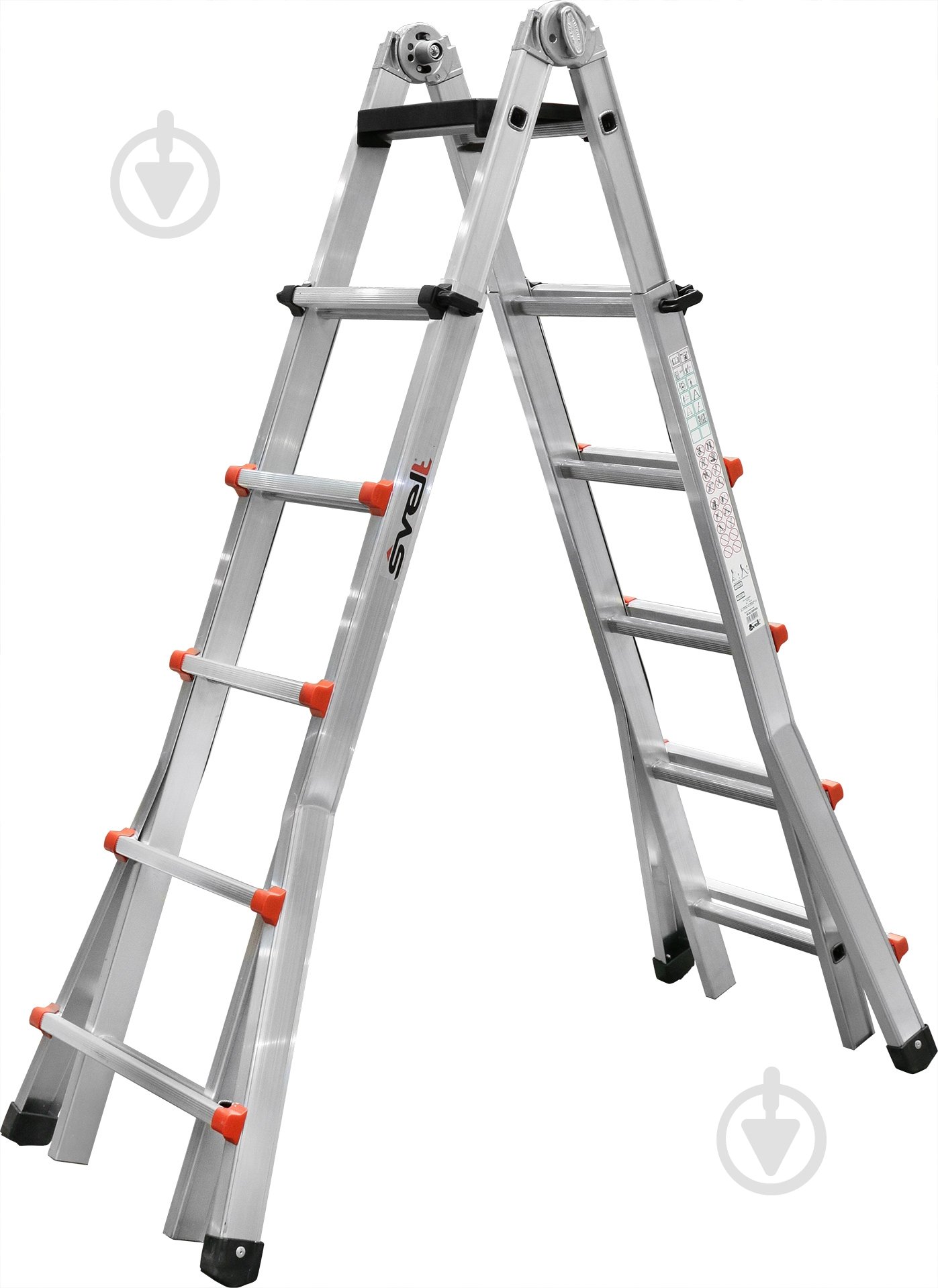 Лестница телескопическая SVELT SCALISSIMA 11+11 (SSCAL011R) - фото 1 Лестница телескопическая SVELT SCALISSIMA 11+11 (SSCAL011R) - фото 1