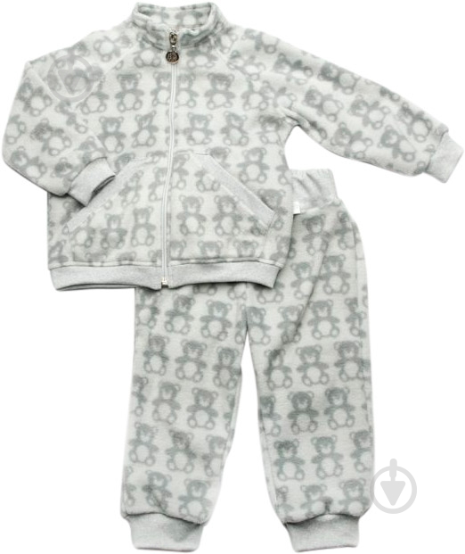 Костюм Модний Карапуз Ведмедики 03-00828-1 р.74 сірий - фото 1