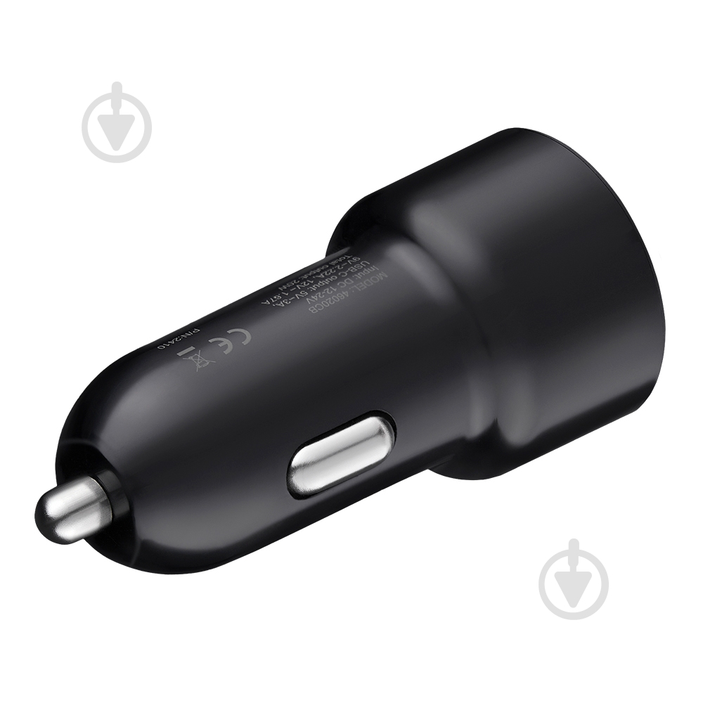 Зарядное устройство — адаптер прикуривателя-USB Brevia ePower TurboCharge 20W 1xUSB-C черный 46020CB - фото 2