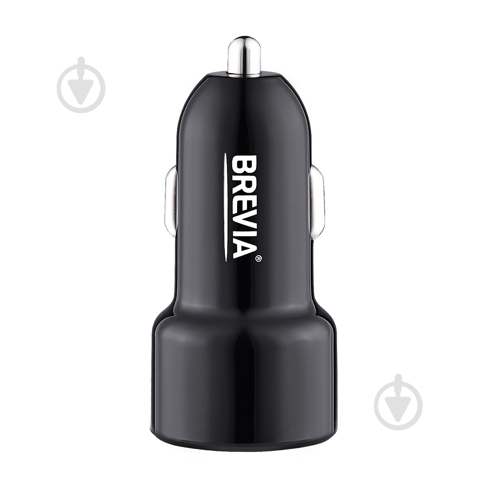 Зарядное устройство — адаптер прикуривателя-USB Brevia ePower TurboCharge 20W 1xUSB-C черный 46020CB - фото 3