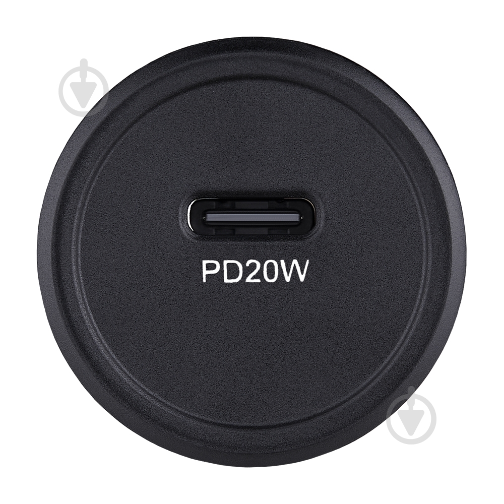 Зарядное устройство — адаптер прикуривателя-USB Brevia ePower TurboCharge 20W 1xUSB-C черный 46020CB - фото 4