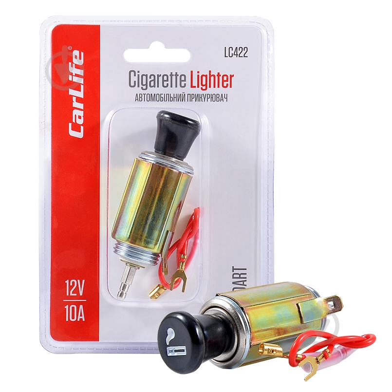 Автомобильный прикуриватель CarLife N2 LC422 - фото 1