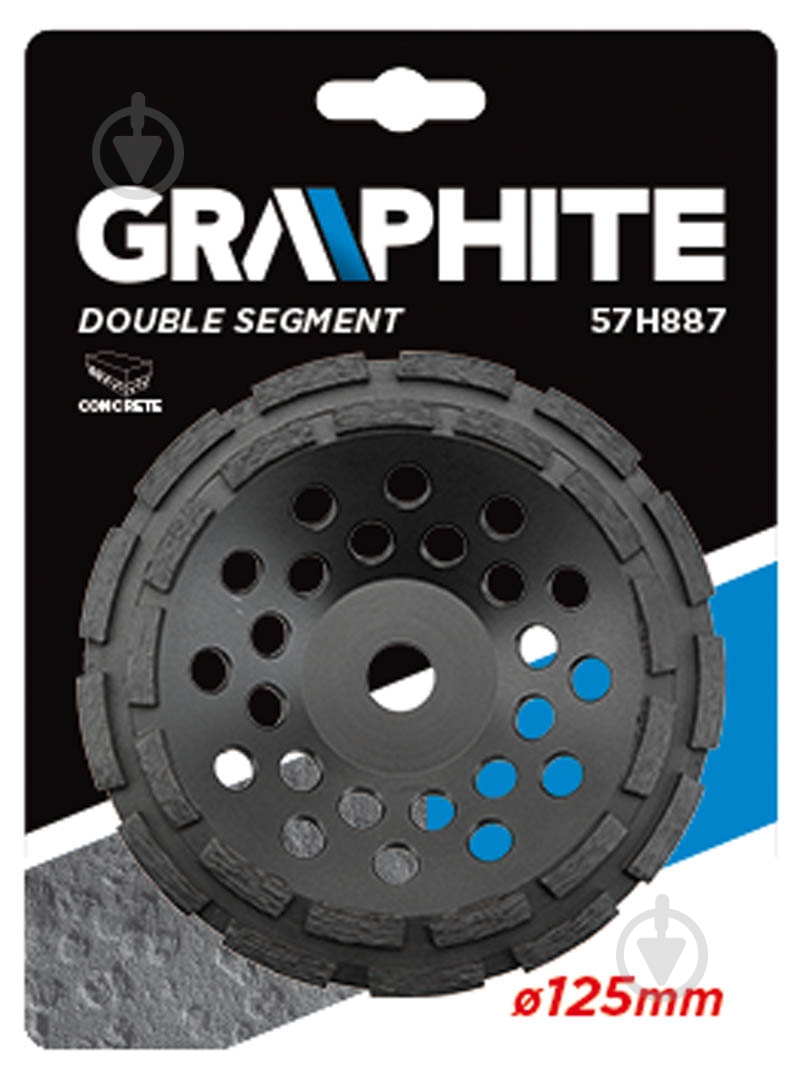 Чашка алмазная GRAPHITE 57H887 - фото 2 Чашка алмазная GRAPHITE 57H887 - фото 2