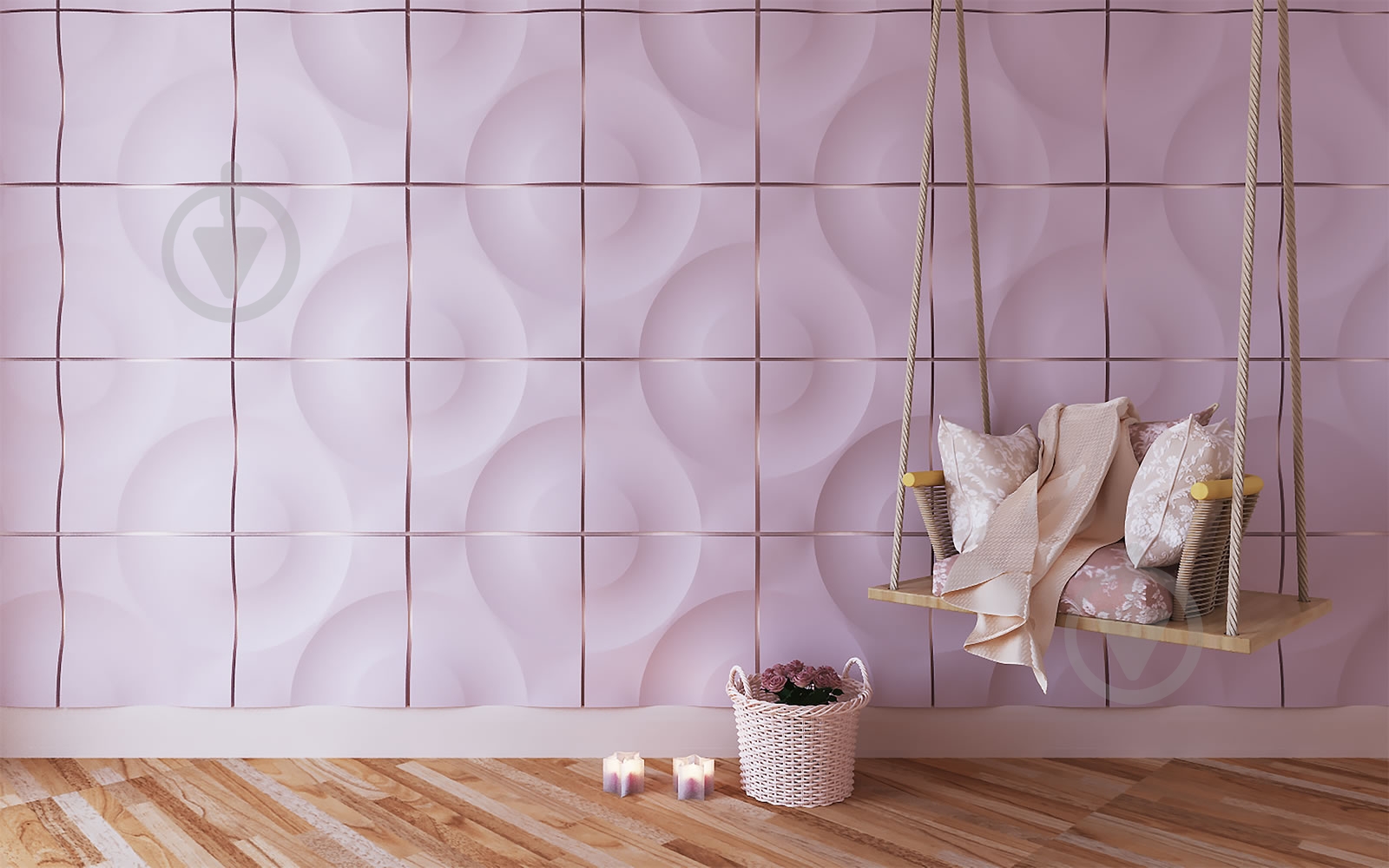 3D-панель гипсовая Calipso Ядра 0,25 кв.м - фото 3