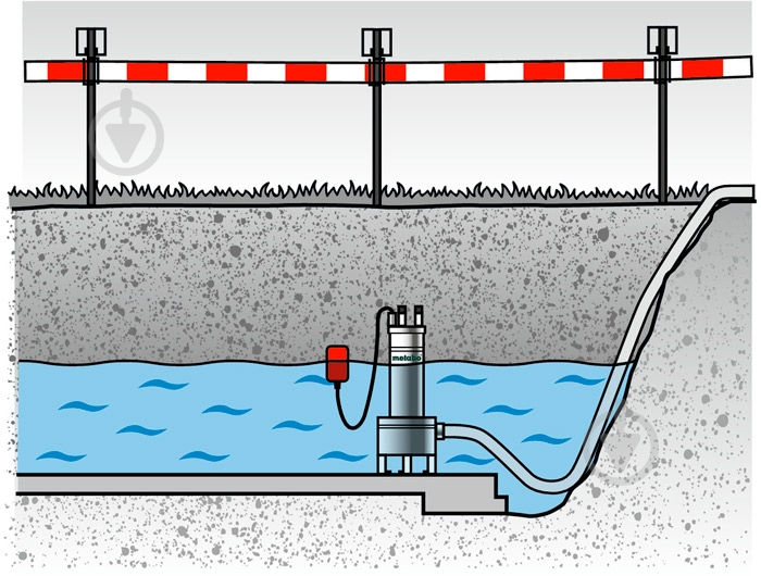 Насос дренажный Metabo DP 18-5 SA - фото 3 Насос дренажный Metabo DP 18-5 SA - фото 3