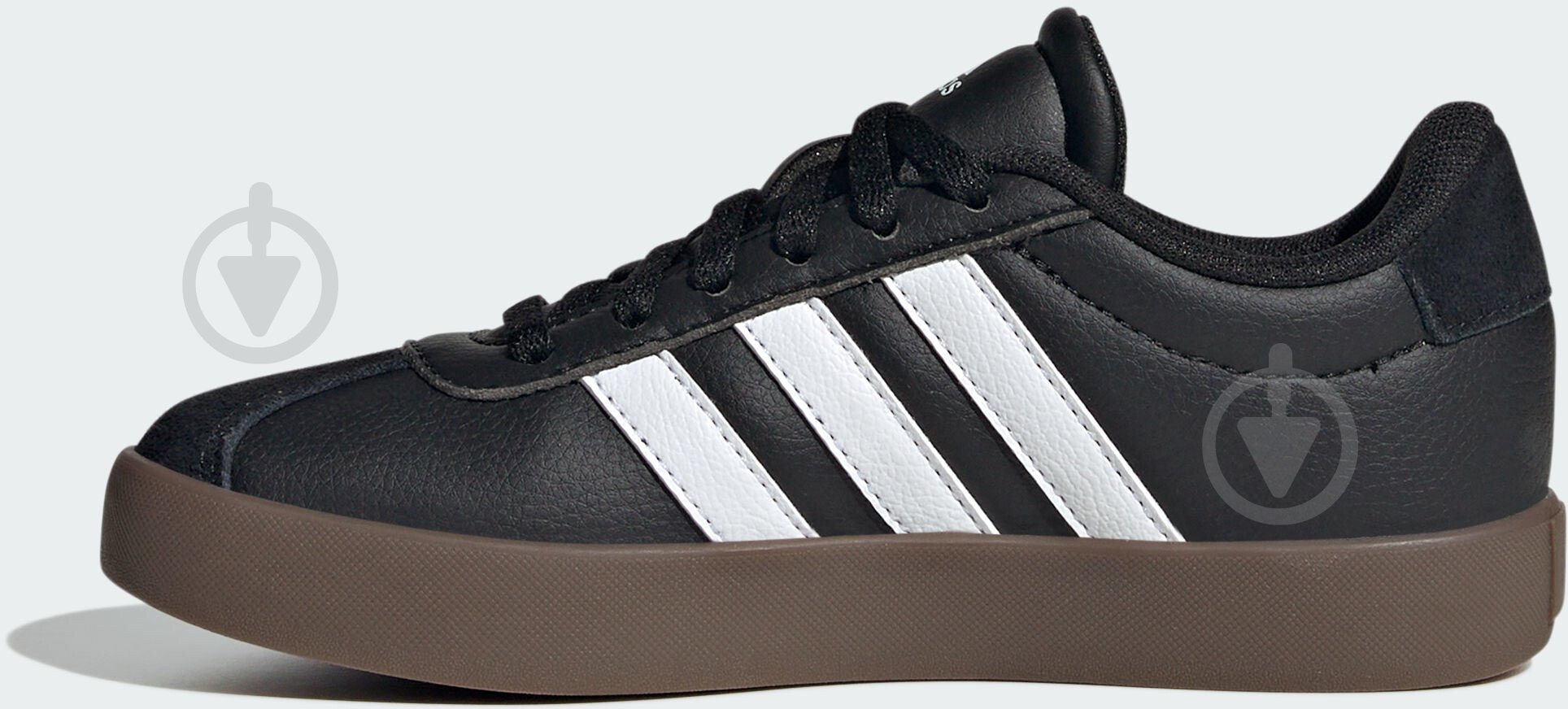 Кросівки дитячі демісезонні Adidas VL COURT 3.0 K IE3630 р.35,5 чорні - фото 2 Кросівки дитячі демісезонні Adidas VL COURT 3.0 K IE3630 р.35,5 чорні - фото 2