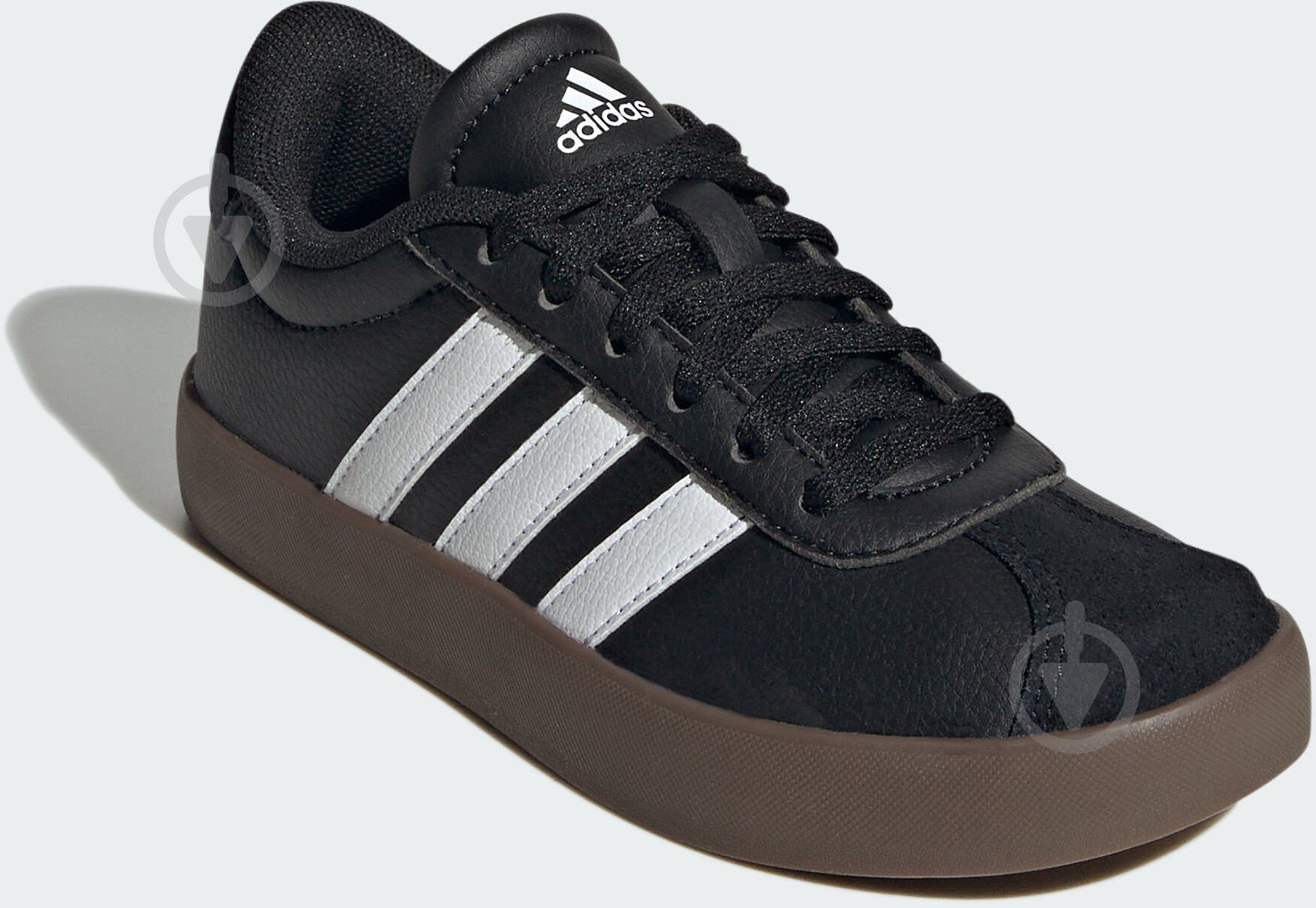Кросівки дитячі демісезонні Adidas VL COURT 3.0 K IE3630 р.35,5 чорні - фото 3 Кросівки дитячі демісезонні Adidas VL COURT 3.0 K IE3630 р.35,5 чорні - фото 3