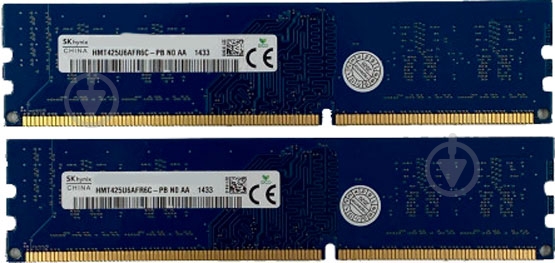 Оперативная память Hynix DDR3 SDRAM 2 GB (1x2GB) 1600 MHz (HMT425U6AFR6C-PB) Hynix - фото 1 Оперативная память Hynix DDR3 SDRAM 2 GB (1x2GB) 1600 MHz (HMT425U6AFR6C-PB) Hynix - фото 1