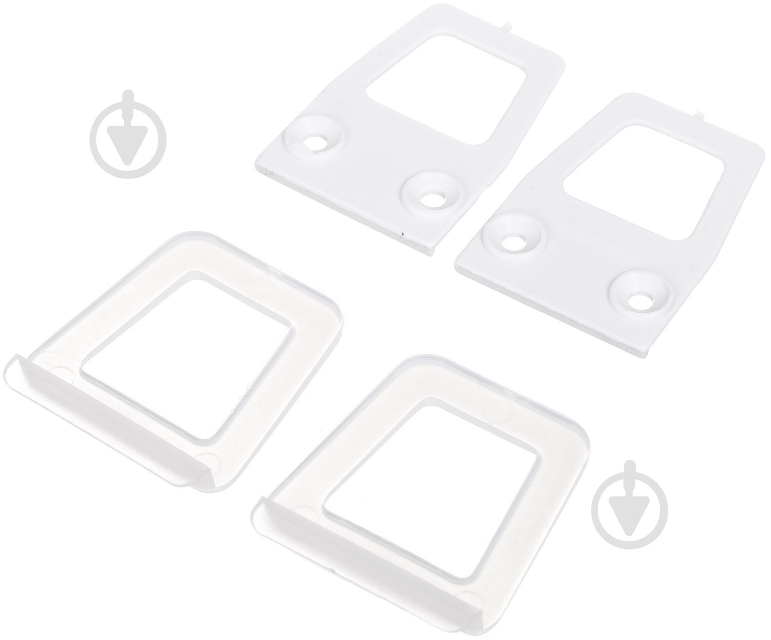 Комплект креплений для внешней москитной сетки Vektor белый - фото 5