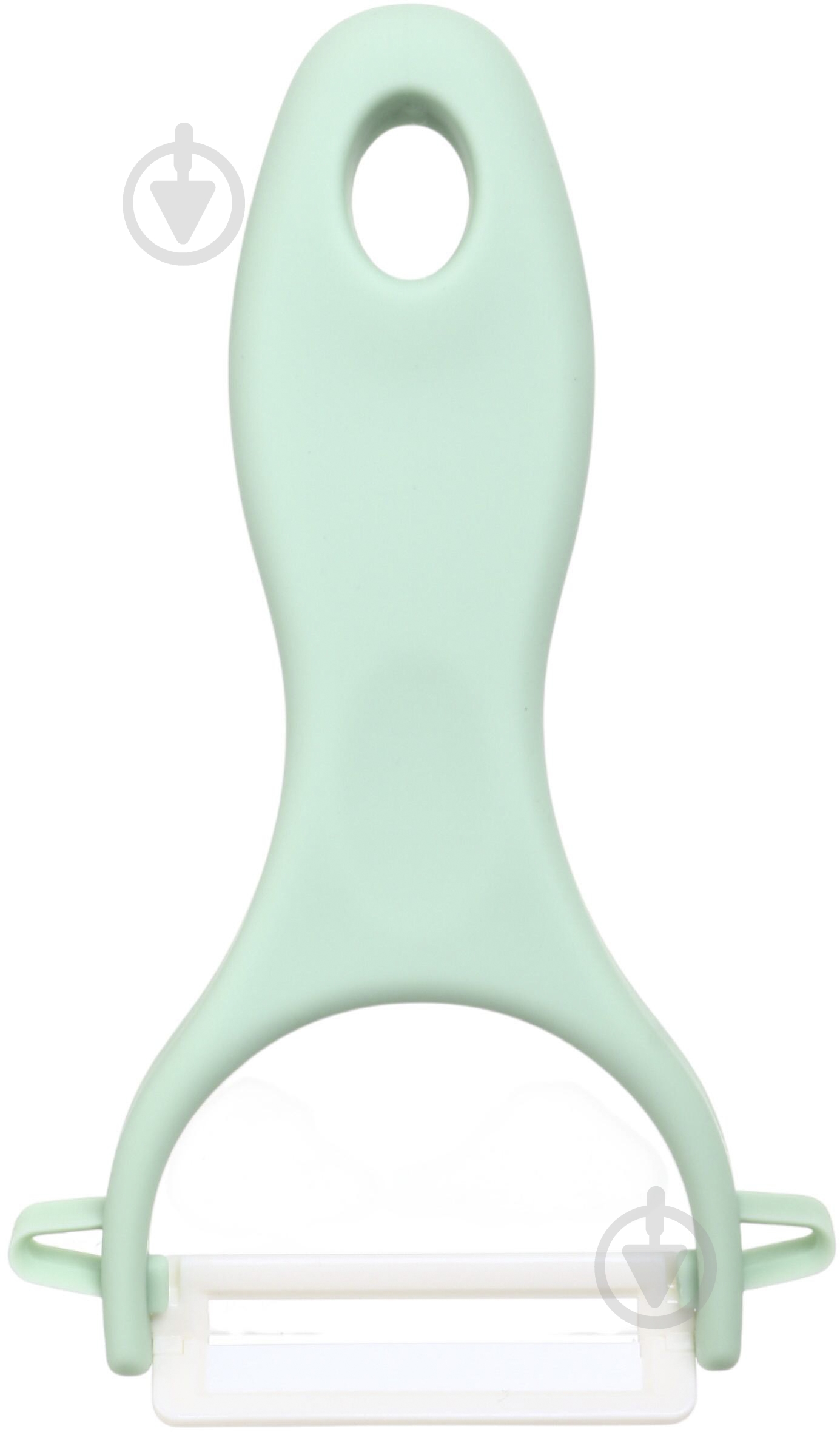 Набір ножів Smart Kitchen by Flamberg 2 шт + овочерізка зелений - фото 7