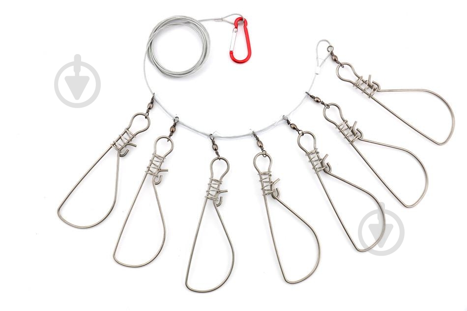 Кукан Fishing ROI НА ТРОСІ 7 ГАЧКІВ - фото 1