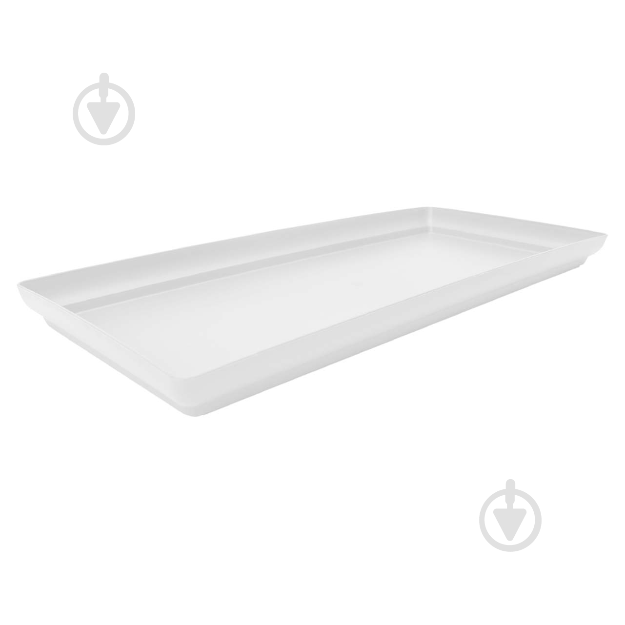 Підставка під вазон Алеана Петунія 40,8х17,7x2,7 см білий - фото 1