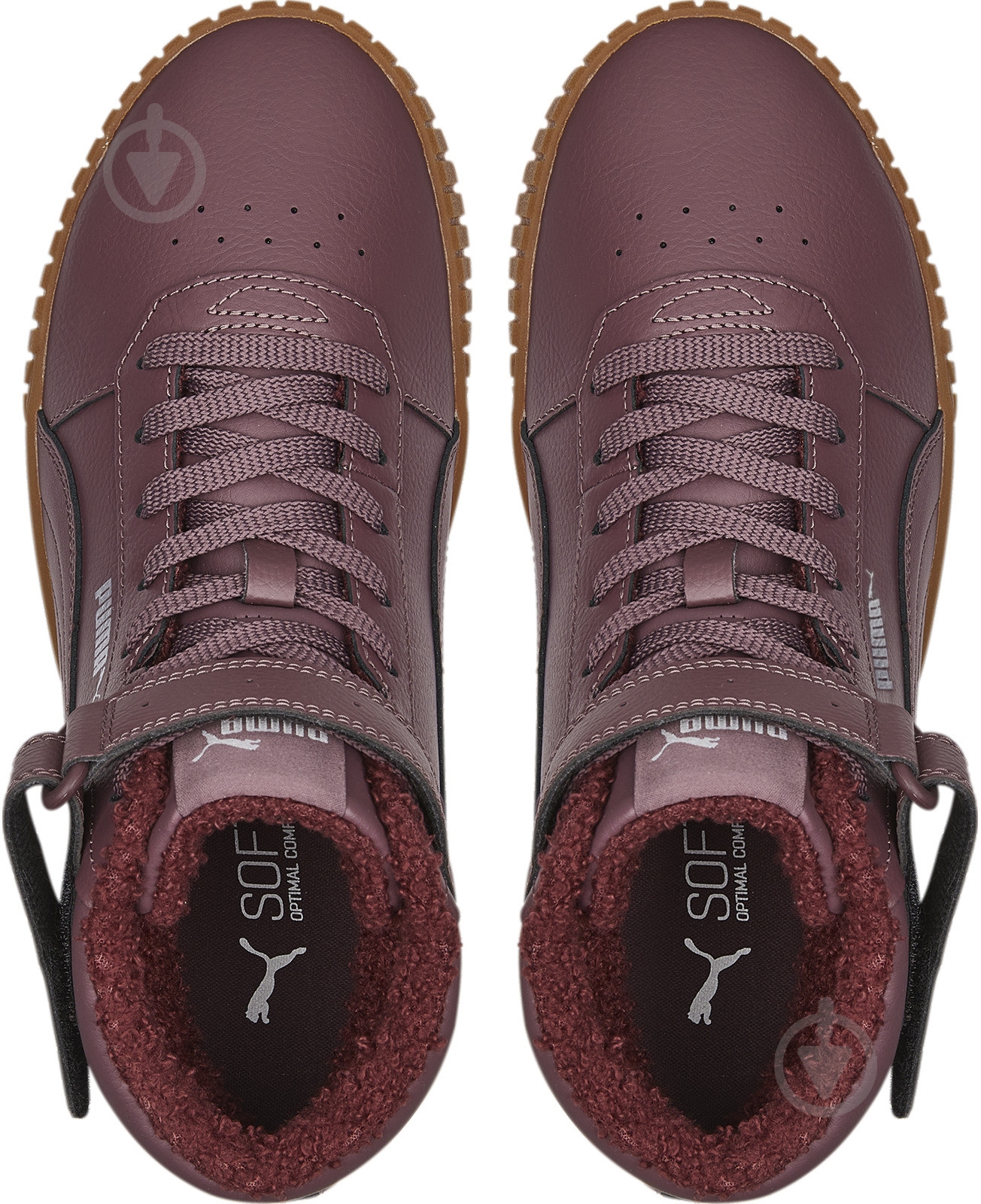 Ботинки Puma CARINA 2.0 MID WTR 38585203 р.40,5 сливовый - фото 4