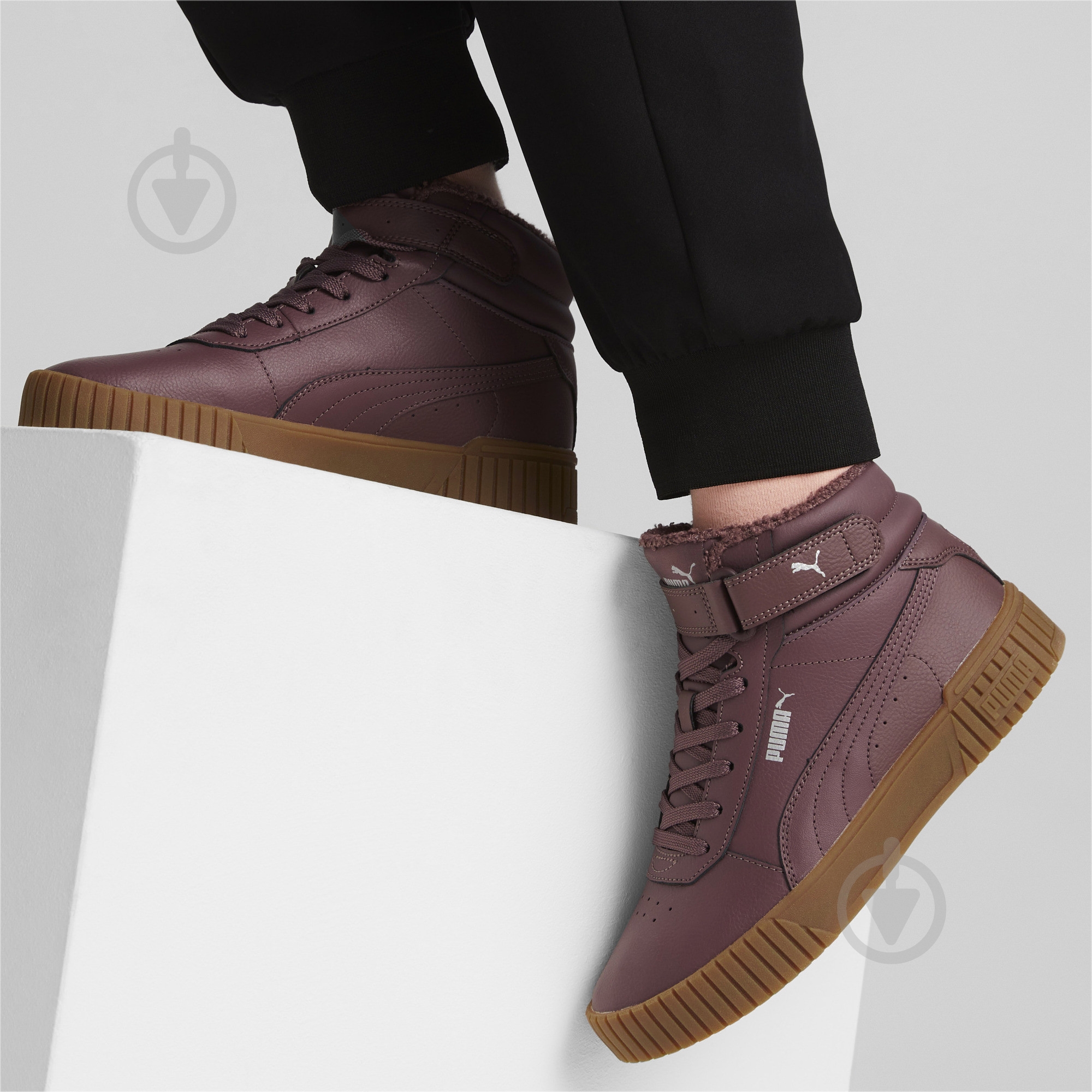 Ботинки Puma CARINA 2.0 MID WTR 38585203 р.40,5 сливовый - фото 7