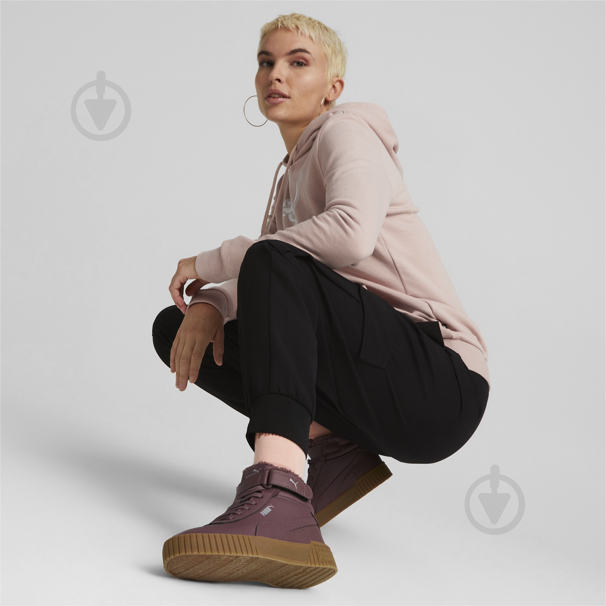 Ботинки Puma CARINA 2.0 MID WTR 38585203 р.40,5 сливовый - фото 8