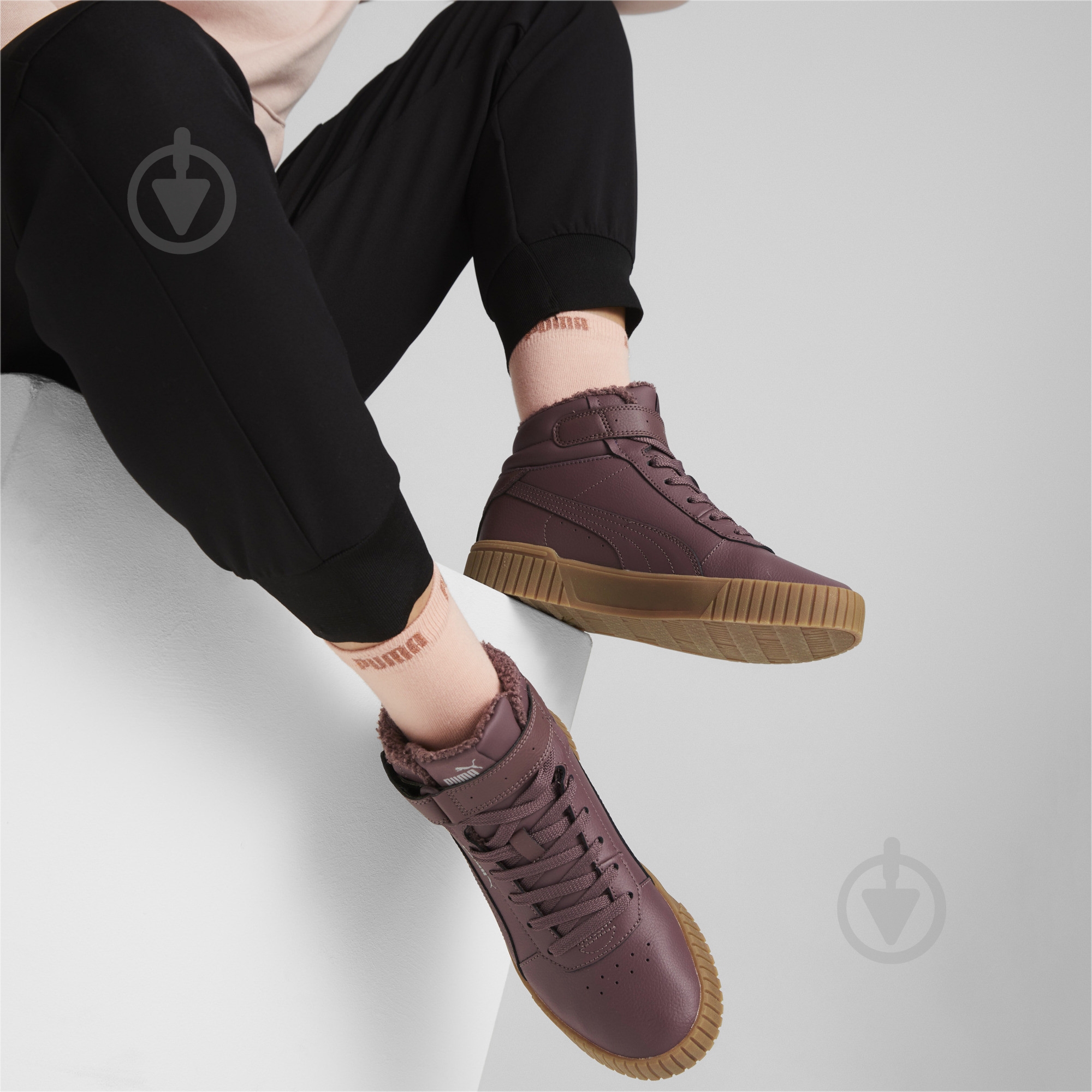 Ботинки Puma CARINA 2.0 MID WTR 38585203 р.40,5 сливовый - фото 9