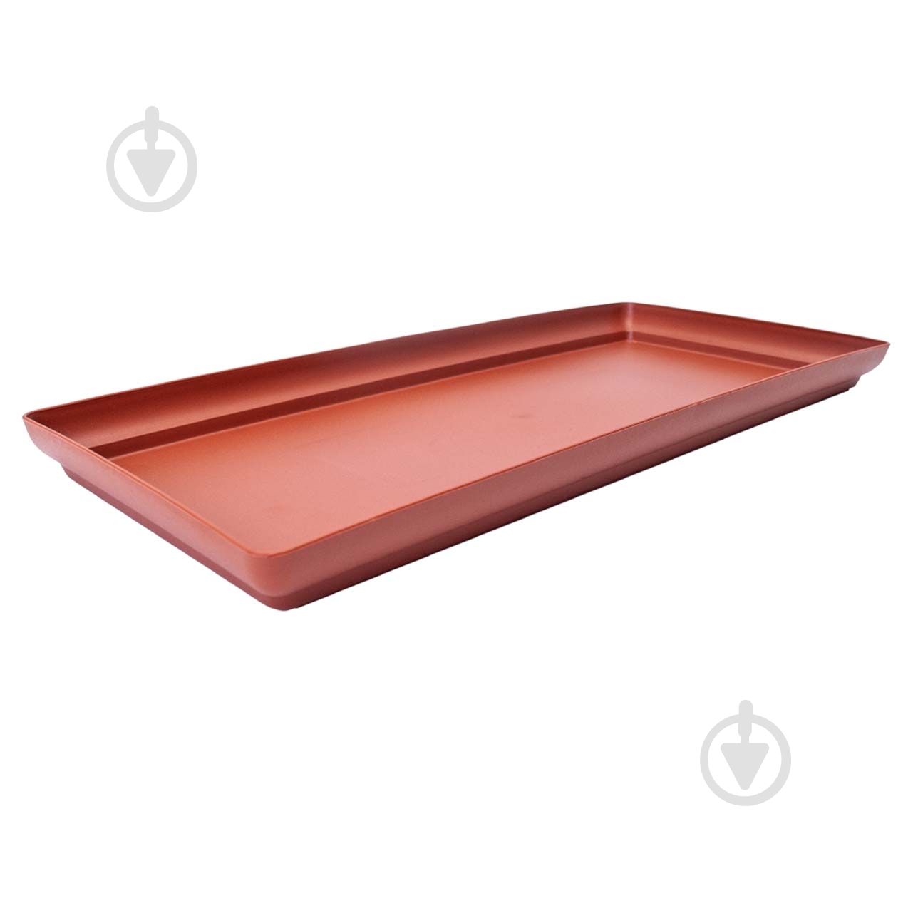 Подставка под вазон Алеана Петуния 40,8х17,7x2,7 см терракот - фото 1 Подставка под вазон Алеана Петуния 40,8х17,7x2,7 см терракот - фото 1