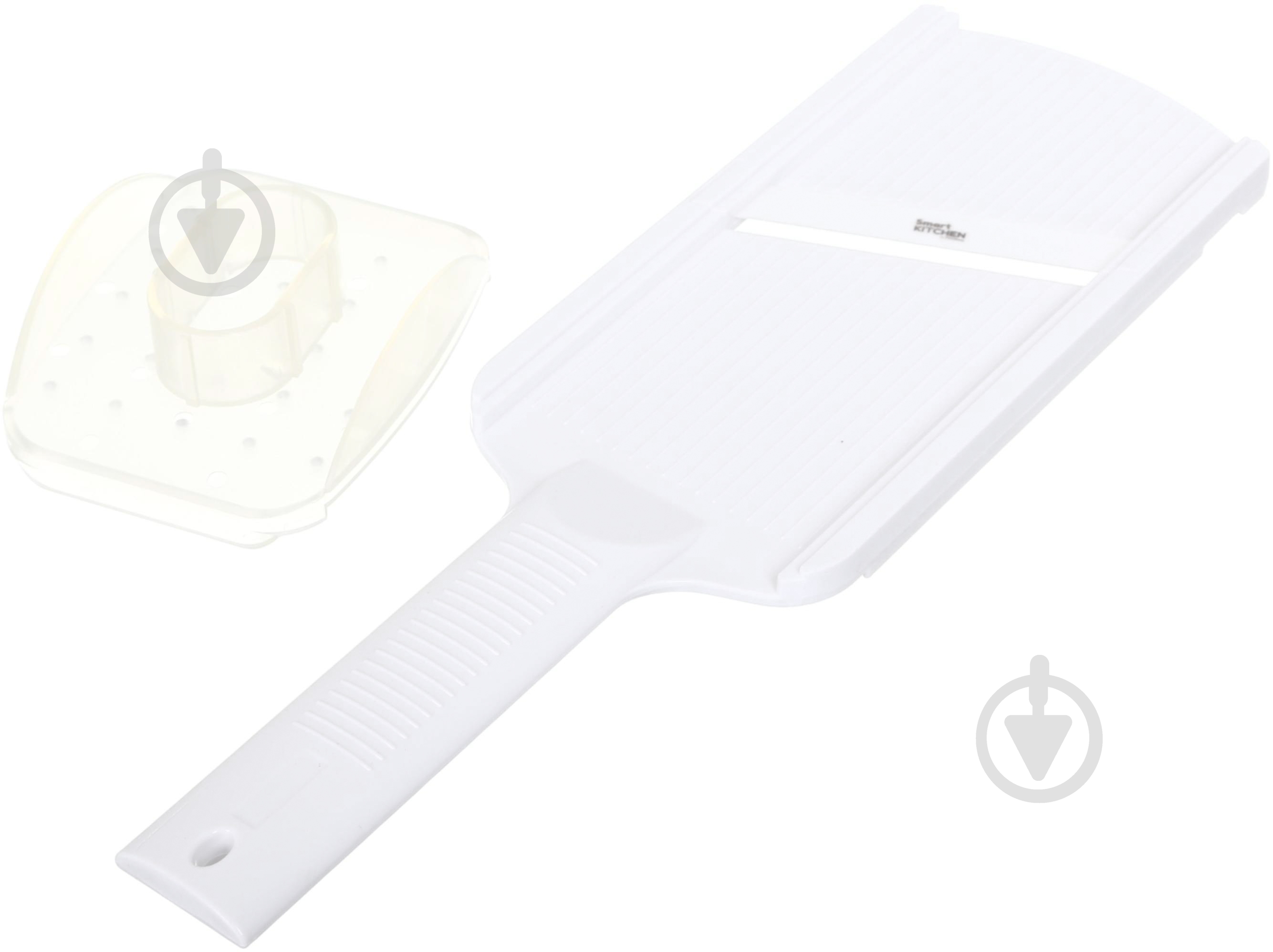 Терка-шинковка Smart Kitchen by Flamberg 30,5*9 см белый - фото 1 Терка-шинковка Smart Kitchen by Flamberg 30,5*9 см белый - фото 1