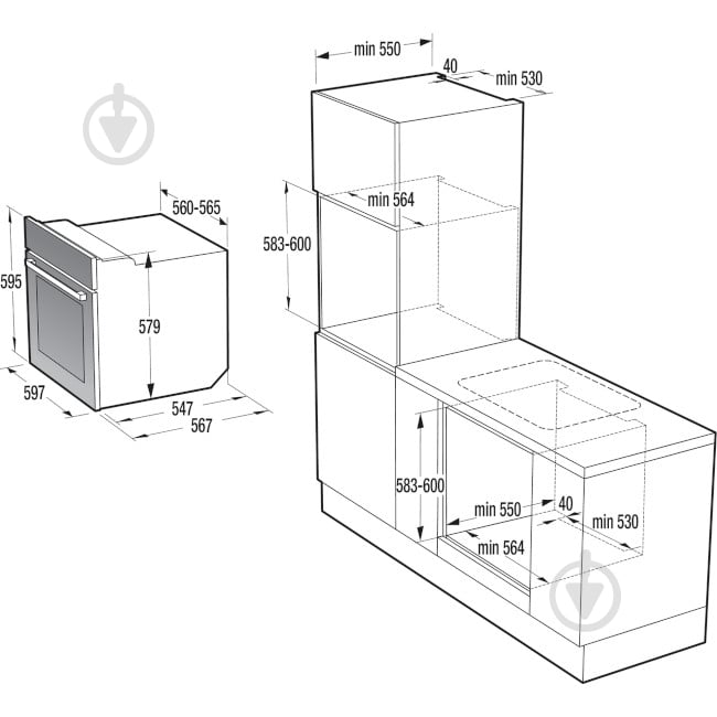 Духова шафа Gorenje BOP737E11X - фото 6