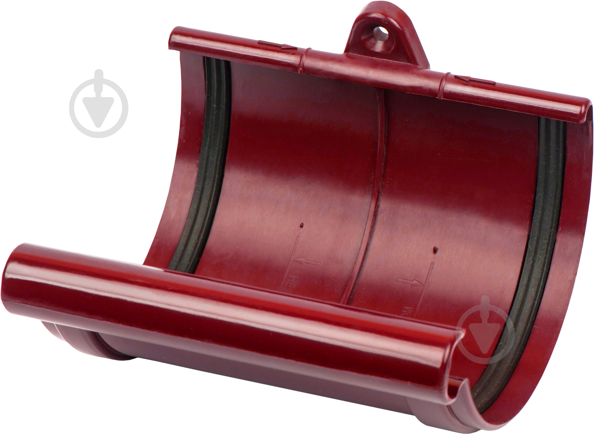 Муфта ринви RoofOK 120 мм червоний - фото 1 Муфта ринви RoofOK 120 мм червоний - фото 1