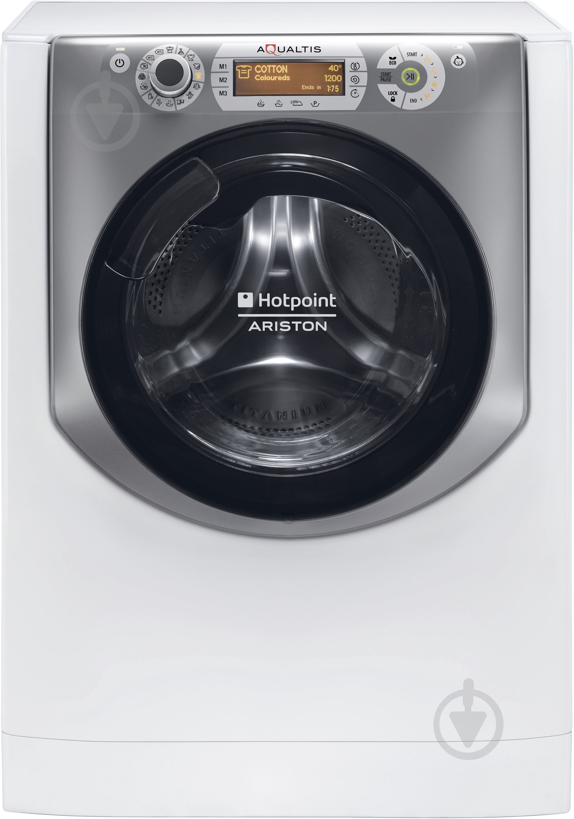 Стиральная машина Hotpoint AQS73D29EU/B white - фото 1