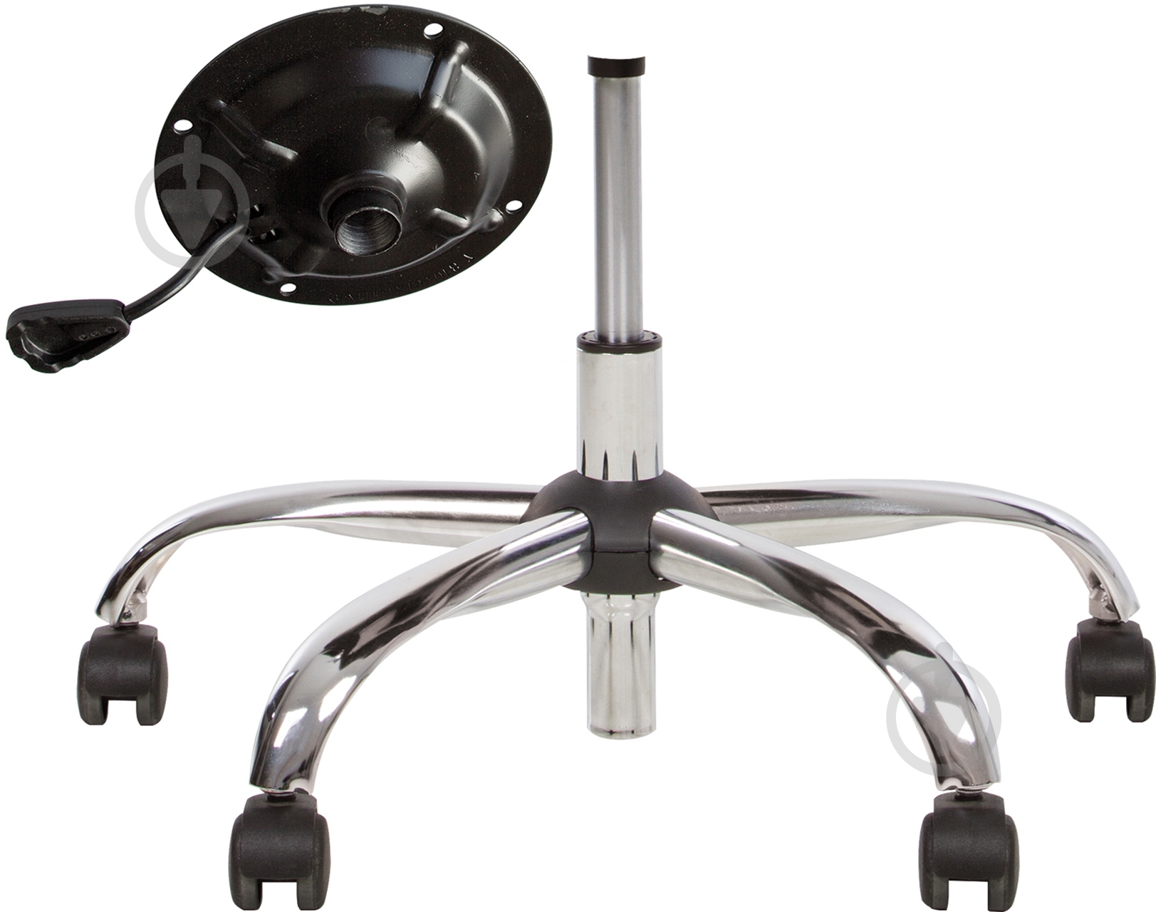 Ролики для кресел Nowy Styl CHR61 BASE KIT (CH) - фото 1 Ролики для кресел Nowy Styl CHR61 BASE KIT (CH) - фото 1