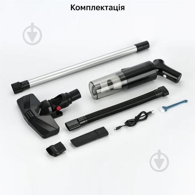 Пилосос акумуляторний Inspire A-061 black - фото 8 Пилосос акумуляторний Inspire A-061 black - фото 8
