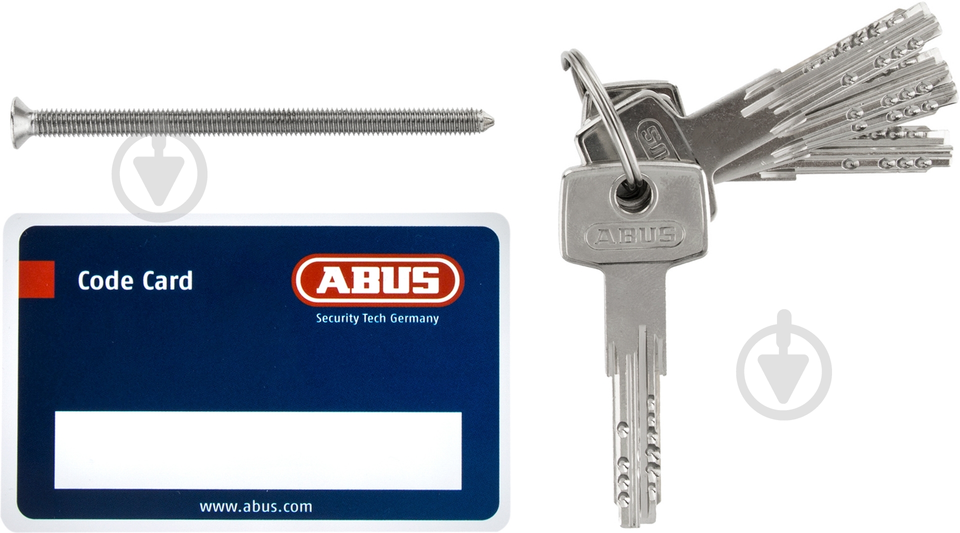Цилиндр Abus D15 50x40 ключ-ключ 90 мм матовый никель - фото 2 Цилиндр Abus D15 50x40 ключ-ключ 90 мм матовый никель - фото 2