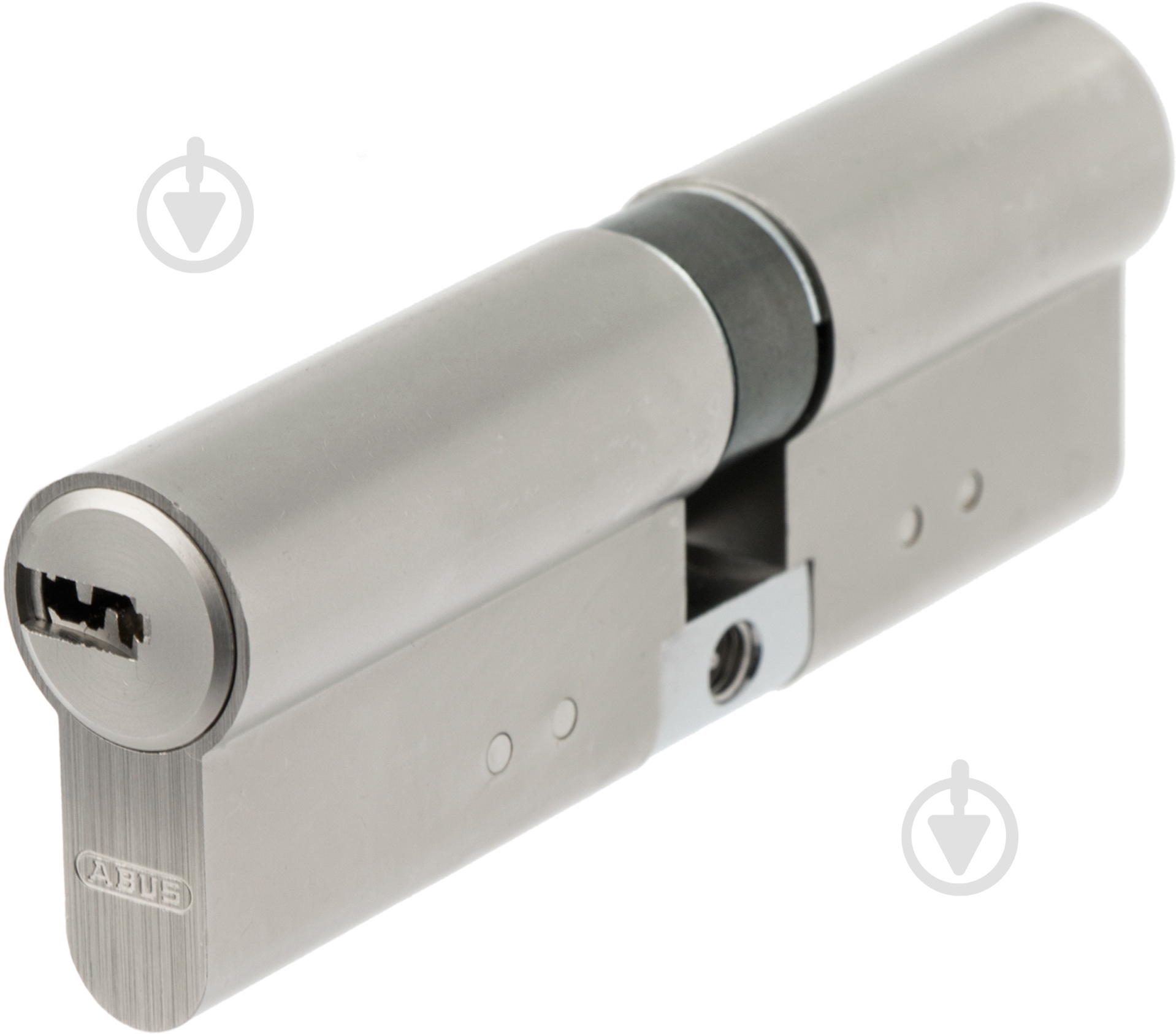 Цилиндр Abus D15 50x40 ключ-ключ 90 мм матовый никель - фото 1 Цилиндр Abus D15 50x40 ключ-ключ 90 мм матовый никель - фото 1