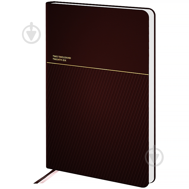Щоденник датований Partner Traces Axent A5 2026 8829-26-3-A коричневий - фото 2
